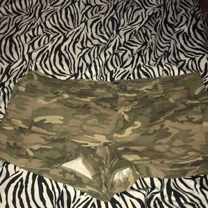 camouflage shorts
